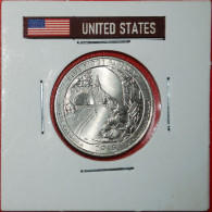 * MOUNTAIN ROAD: USA  1/4 DOLLAR 2015P UNC MINT LUSTRE! WASHINGTON (1789-1797) IN HOLDER! · LOW START ·  NO RESERVE! - 1999-2009: State Quarters