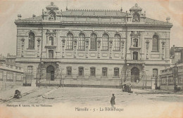 FRANCE - Marseille - Vue Générale De La Bibliothèque - Carte Postale Ancienne - Vieux Port, Saint Victor, Le Panier