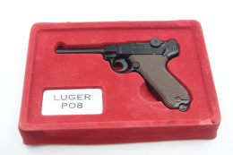 Vintage TOY GUN : Pistolas & Revólveres RBA LUGER P08 - L=9cm - 19??s - Keywords : Cap - Revolver - Pistol - Armes Neutralisées