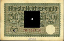 Dt. Besetzung Im 2. Weltkrieg Rosenbg: 550a Gebraucht (III) 1940 50 Reichspfennig - WW2