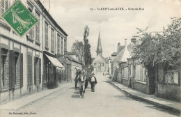 St Rémy Sur Avre * Grande Rue Du Village * Attelage - Autres & Non Classés