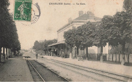 Charlieu * La Gare * Ligne Chemin De Fer De La Loire - Charlieu