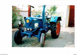 21 - Côte D'Or - VARANGES - N° 55 - M. Brullebaut Restaurateur De Tracteurs - Tracteur Gros Plan Heinrich Lanz - Traktoren