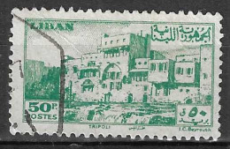 LIBANO - 1947 - TRIPOLI - P. 50 - CANCELLED ( YVERT  28 - MICHEL 359) - Libanon