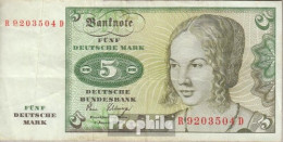 BRD Rosenbg: 285a, Serien: R/ A-E Gebraucht (III) 1980 5 Deutsche Mark - 5 Deutsche Mark