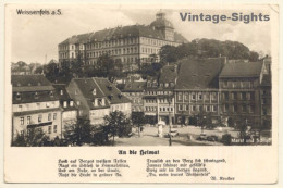 Weißenfels A.d. Saale: Markt Und Schloß (Vintage RPPC) - Weissenfels