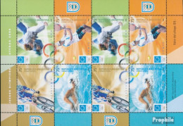 Argentinien 2920-2923 Kleinbogen (kompl.Ausg.) Postfrisch 2004 Olympische Sommerspiele - Unused Stamps