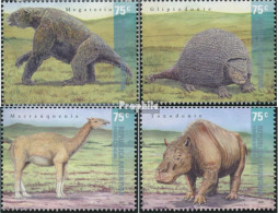 Argentinien 2642-2645 (kompl.Ausg.) Postfrisch 2001 Prähistorische Tiere Argentiniens - Neufs