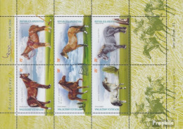 Argentinien 2607-2612 Kleinbogen (kompl.Ausg.) Postfrisch 2000 Pferderassen - Nuevos
