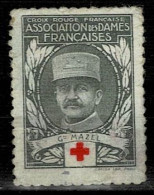 ERINNOPHILIE  Association Des DAMES Françaises MAZEL - Croce Rossa