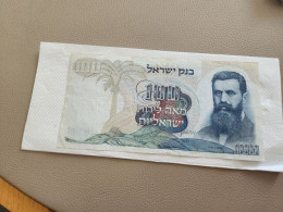 Israel-100 LIROT-BENJAMIN ZE'EV HERZL-(1968)-(RED-NUMBER)-(274)-(02312203-ח/3)-used-bank Note - Israel