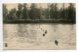 NATATION Championnat De France En Riviere - En Ligne Départ Des Nageurs 1900 Dos Non Divisé    D15 2023 - Nuoto