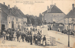 CPA 39 MONT SOUS VAUDREY / PLACE JULES GREVY / UN JOUR DE MUSIQUE - Autres & Non Classés