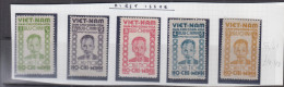 VIETNAM - HO CHU MINH 1ST ISSUE SET OF 5 UNUSED AS ISSUED, SG CAT£10.40 - Viêt-Nam