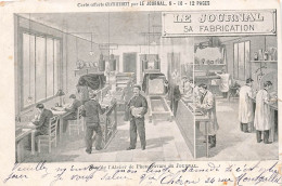 ILLUSTRATEUR - Vue De L'Atelier De Photogravure Du Journal - Carte Postale Ancienne - Sonstige & Ohne Zuordnung