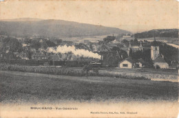 CPA 39 MOUCHARD / VUE GENERALE / TRAIN - Other & Unclassified