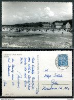 K13124)Ansichtskarte: Graal-Mueritz, Strand, Gelaufen 1957 - Graal-Müritz
