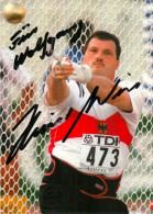 Autogramm AK Hammerwerfer Heinz Weis Leiwen An Der Mosel Bei Trier Odenthal-Blecher Weltmeister Olympic Games Olympia - Autographes