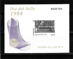 ESPAÑA 1994, PRUEBA OFICIAL EDIFIL 31 - DÍA DEL SELLO.     MNH. - Varietà E Curiosità