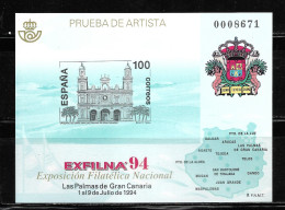 ESPAÑA 1994, PRUEBA OFICIAL EDIFIL 33 - EXFILNA ' 94.     MNH. - Abarten & Kuriositäten