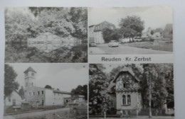 Reuden, Kr. Zerbst, Straße, Ferienlager, DDR, 1989 - Zerbst