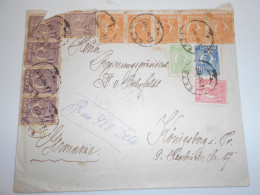 Roumanie , Fragment De Lettre Recommandee De Deta 1928 Konigsberg - Brieven En Documenten