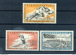 A36819)Olympia 60: CSSR 1206 - 1208** - Summer 1960: Rome