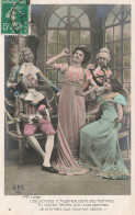 SPECTACLE - Mademoiselle Lange - Les Soldats D'Augereau Sont Des Hommes ... - Colorisé - Carte Postale Ancienne - Teatro