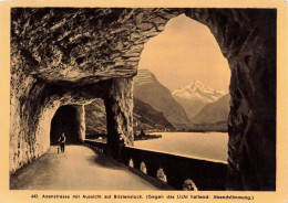 SUISSE - Lago Di Lugano - Axenstrasse - Vue Sur Bristenstock - Carte Postale Ancienne - Autres & Non Classés