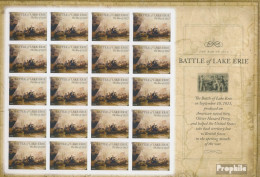 USA 4999BA Fb Folienblatt (kompl.Ausg.) Postfrisch 2013 Schlacht Auf Dem Eriesee - Unused Stamps