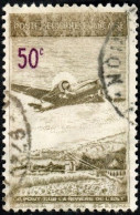 Réunion Obl. N° PA 10 - Avion Survolant Le Pont De L'Est 50c - Airmail