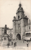 FRANCE - La Rochelle - Statue De L'Amiral Duperre Et La Tour De La Grande Horloge - Carte Postale Ancienne - La Rochelle