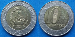 ANGOLA - 10 Kwanzas 2012 KM# 110 Reform Coinage (1999) - Edelweiss Coins - Angola