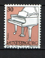 Luxembourg 2000 - YT 1452 -Music, Musique, Musical Instruments, Piano - Oblitérés