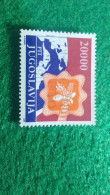 YOGUSLAVYA-1980-92     20 000  .DİN       DAMGALI - Used Stamps