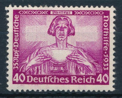 ** Deutsches Reich 1933 Wagner Mi 507 A (Mi EUR 1.000.-) - Otros & Sin Clasificación