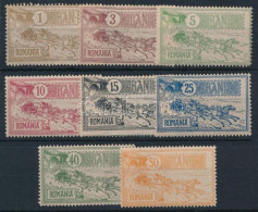 * Románia 1903 Mi 146-153 (Mi EUR 150,-) - Andere & Zonder Classificatie