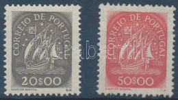 ** Portugália 1943 Forgalmi Sor Záró értékei Mi 661-662 (Mi EUR 820.-) - Altri & Non Classificati