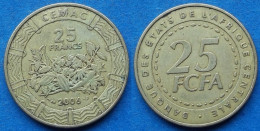 CENTRAL AFRICAN STATES - 25 Francs 2006 KM# 20 Monetary Union Standard Coinage - Edelweiss Coins - Autres – Afrique