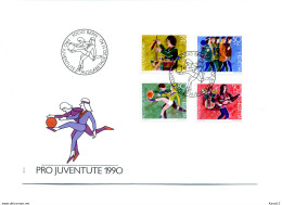 A45419)Schweiz FDC 1431 - 1434 - FDC