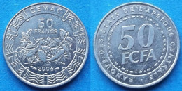 CENTRAL AFRICAN STATES - 50 Francs 2006 KM# 21 Monetary Union Standard Coinage - Edelweiss Coins - Autres – Afrique