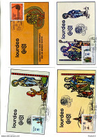 A45690)Vatikan Maximumkarte 785 - 788 - Cartoline Maximum