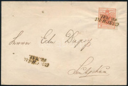 1850 3kr Kézi Papír I/b Típus Levélen "CASCHAU" - "LŐCSE" (első Zóna, 1. Súlyfokozat) (9.000 + I. Típus) - Andere & Zonder Classificatie