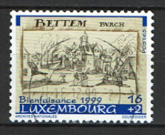 Luxembourg 1999 - YT 1436 - Town View From The National Archives - Bettembourg - Used Stamps
