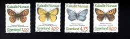 1920964356 1997 SCOTT 315 318  (XX) POSTFRIS MINT NEVER HINGED  -  FAUNA - BUTTERFLIES - Neufs