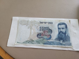 Israel-100 LIROT-BENJAMIN ZE'EV HERZL-(1968)-(BLACK-NUMBER)-(295)-(20075904-ח/5)-rite From Foto-used-bank Note - Israel