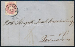 1864 5kr Levélen / On Cover "DEBRECZIN" - Tasnád - Other & Unclassified