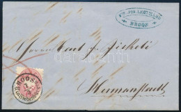 1864 5kr Levélen / On Cover "BROOS / In Siebenbürgen" - Other & Unclassified