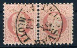 O 1867 5kr Pár / Pair "TEMESVÁR / AJÁNLOTT" - Other & Unclassified