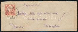 1873 Réznyomat 5kr Levélen "EGER / HEVES M." - Otros & Sin Clasificación